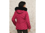 Parkas mi- longue fushia