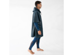 Poncho coupe-vent polaire de plongée sous-marine SCD bleu foncé