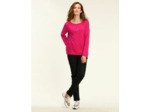 Pull tunique fuchsia