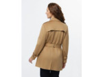 Trench suédine beige