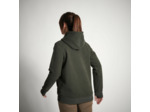 SWEAT-SHIRT CAPUCHE FEMME 500 CHAUD VERT