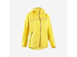 Veste imperméable de running & trail running Femme - KIPRUN Run 500 Rain Jaune