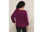 Pull ample irisé violet