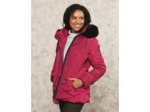 Parkas mi- longue fushia