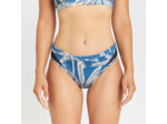 Bas de maillot de bain culotte Femme - Savana palmer bleu