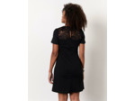 Robe courte unie NOIR