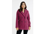 Manteau Court Col Tailleur