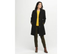 Manteau laine marron