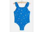 Maillot de bain 1 pièce imprimé cerises pour fille