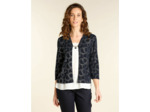 Gilet marine maille fine