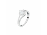 Bague CLEOR en Argent 925/1000 et Oxyde