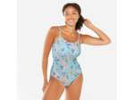 Maillot de bain 1 pièce fleuri surf Femme - Cloe multicolore