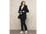 Manteau laine marine