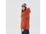 VESTE DE SKI FEMME FR 500 - TERRA COTTA