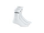 CHAUSSETTES DE SPORT HAUTES ADIDAS BLANC LOT DE 3