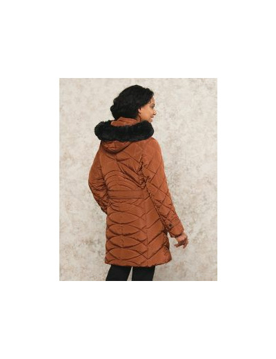 Parkas longue ocre