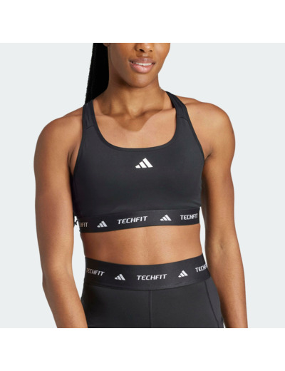 Brassière de fitness pour femme, noire