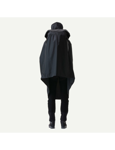 Poncho pluie de randonnée - MT500 - 60L - Noir