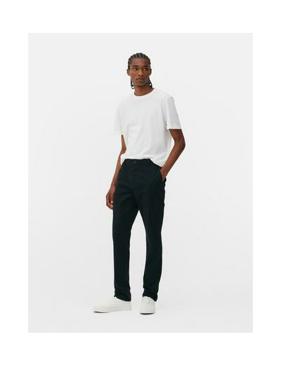 Pantalon chino stretch coupe slim