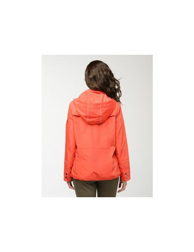 Parka courte corail