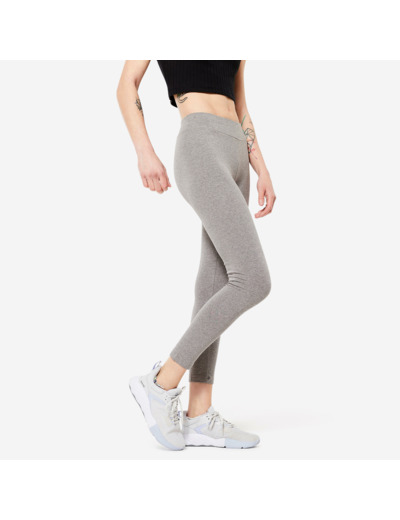 Legging 7/8 Fitness Femme - Fit+ gris