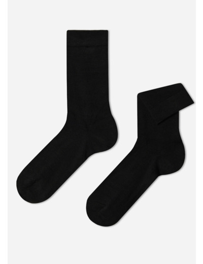 Chaussettes courtes en laine et coton pour homme