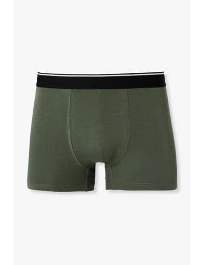 Boxer en coton - Vert kaki