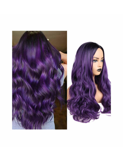 WIG DARK PURPLE