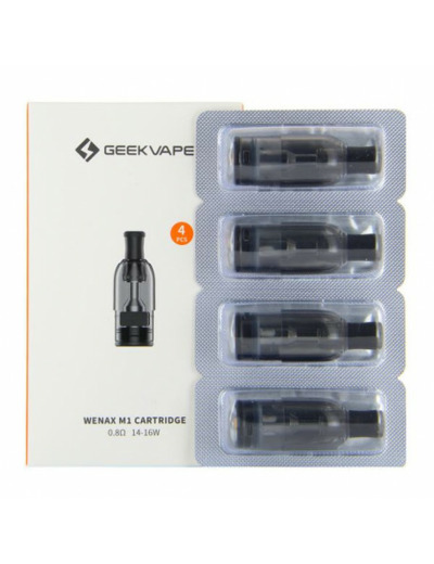 Pack de 4 pods 2ml Wenax M1 GeekVape