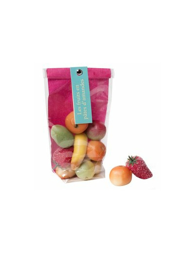 Sachet Pâtes d'Amandes Forme Fruits - Édition Été