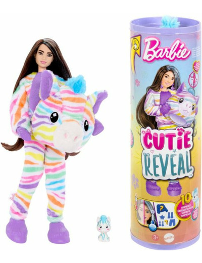 BARBIE CUTIE REVEAL - POUPEE ZEBRE