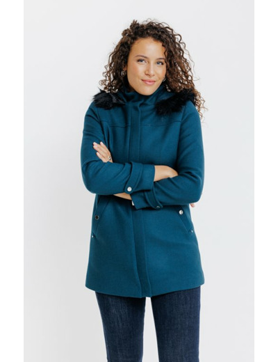 Manteau Col Montant