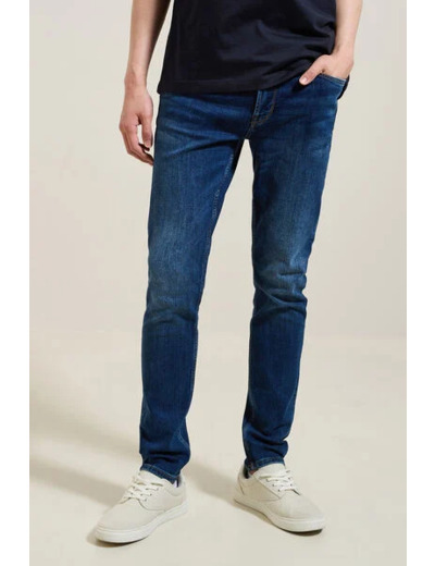 Jean skinny 3 longueurs - Bleu