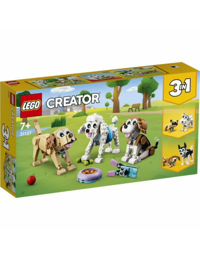 Adorables chiens 3 en 1 Lego Creator 31137