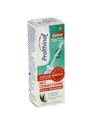 Prorhinel Extra Eucalyptus Spray Nasal Décongestionnant 20ml