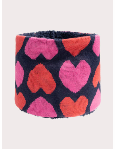 Snood à motif curs pour fille