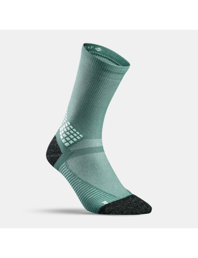 Chaussettes randonnée - Hike 500 High Turquoise x2 paires