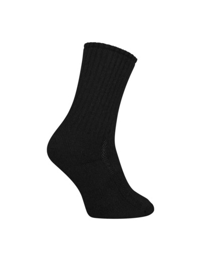 3 Paires de Chaussettes en Laine Mérinos S29 Noir 43/45