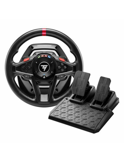 Volant Thrustmaster + Pedalier T128 Playstation