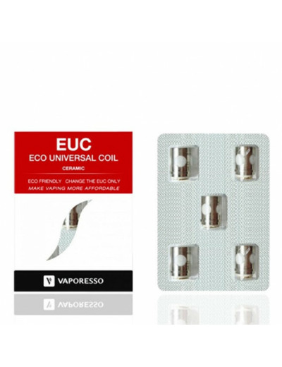 Pack de 5 résistances Ceramic EUC SS316 Estoc-Target Pro-ORC 0.3ohm Vaporesso