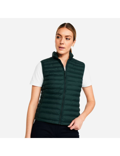 Doudoune golf sans manches Femme - MW500 vert