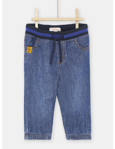 Pantalon en denim léger bleu bébé garçon