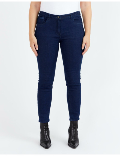 Jean 7/8 slim MARINE Femme