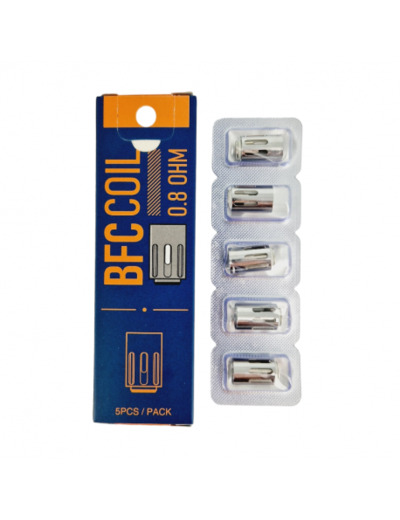 Pack de 5 resistances BFC 0,8ohm Joyetech