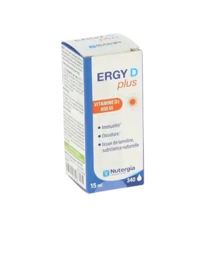 Ergy D Plus Solution Buvable Fl/15ml