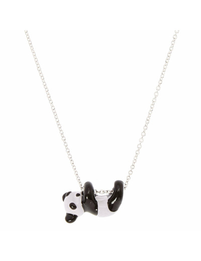 Collier à pendentif panda qui se balance