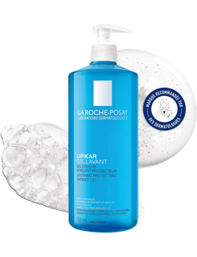 La Roche-Posay Lipikar Gel Lavant - 750 ml