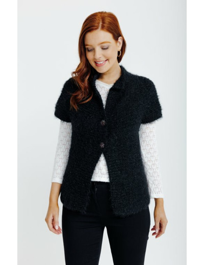 Cardigan Maille Fluffy