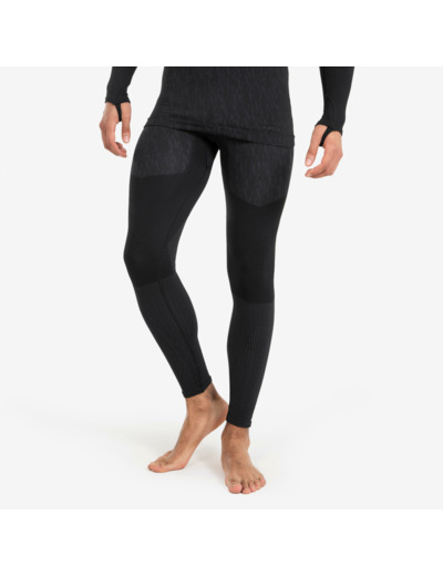 Collant sous-vetement thermique adulte noir keepdry