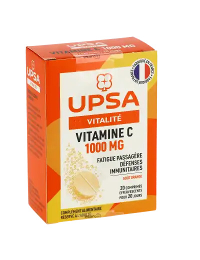 Upsa Vitamine C 1000 Comprimés Effervescents 2t/10